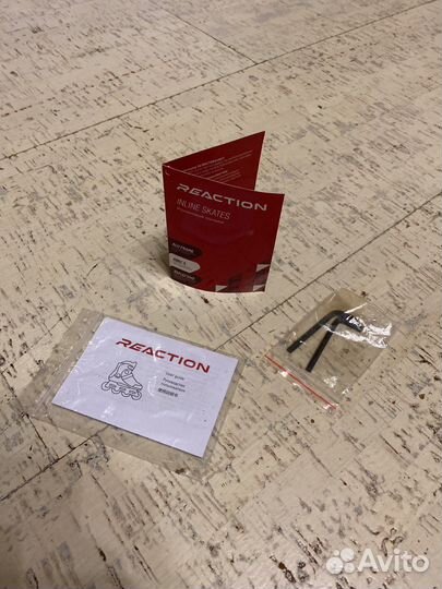 Роликовые коньки Reaction 40 размер