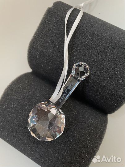 Подвеска Swarovski погремушка