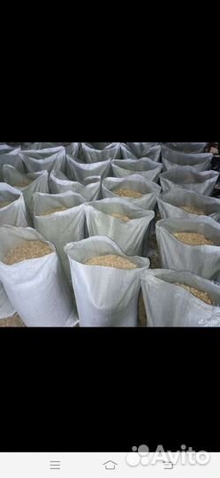 Опилки сухие