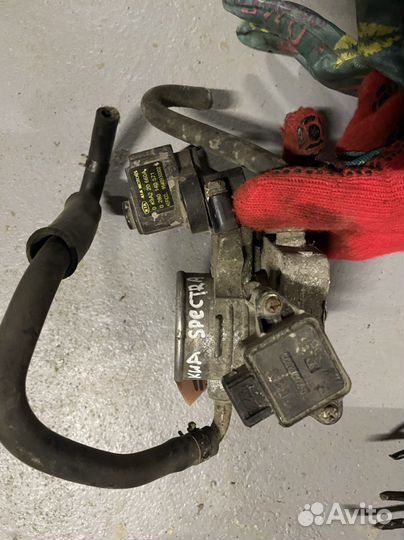 Заслонка дроссельная механика Kia Spectra