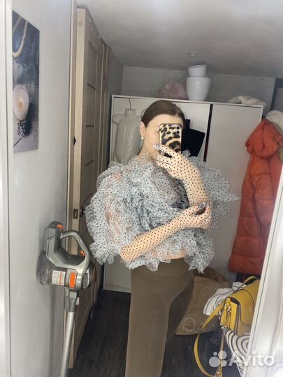 Шуба из фатина