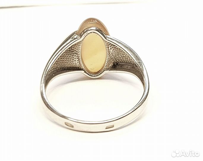 Кольцо, серебро 925, сердолик