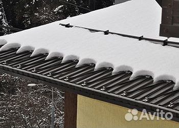 Греющий кабель для водостоков и кровли