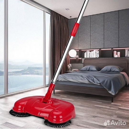 Механическая веник-щётка пылесос