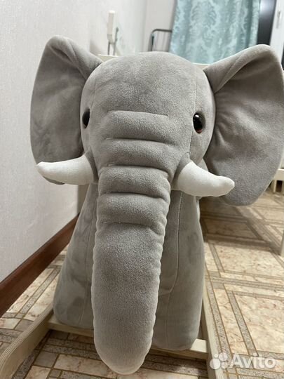 Детская качалка слоник