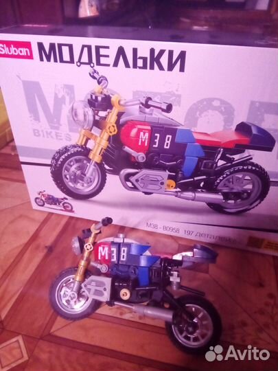 Мотоцикл Лего аналог