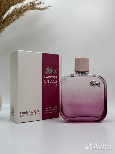 Парфюм Lacoste L.12.12. Rose Eau Intense