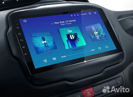 Магнитола Jeep Renegade android с камерой