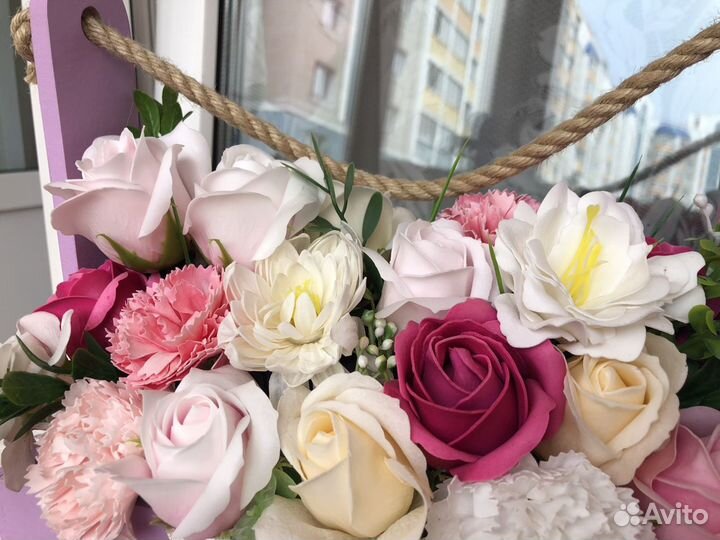 Цветы Букет из пенных цветов