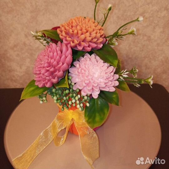 Букет из мыла