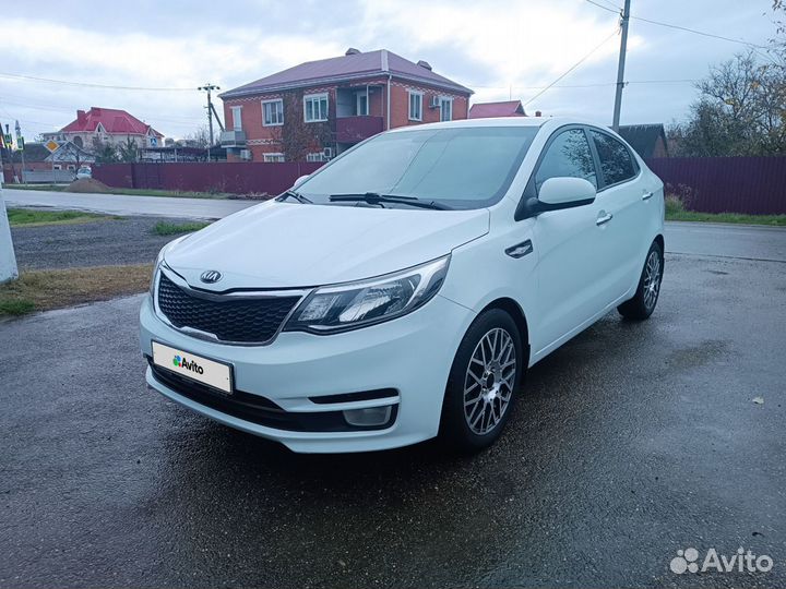 Kia Rio 1.6 МТ, 2016, 81 000 км