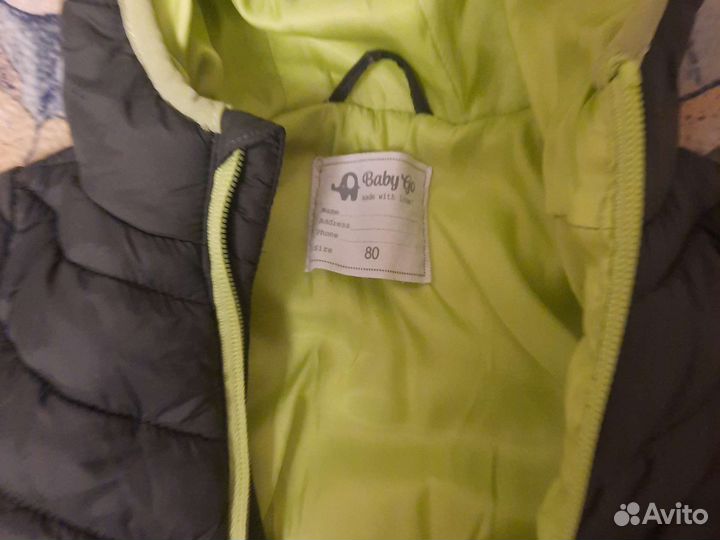 Куртка демисезонная 80