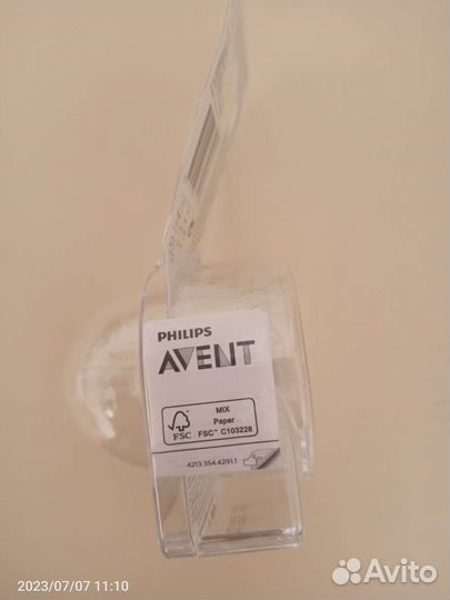 Соска на бутылочку avent