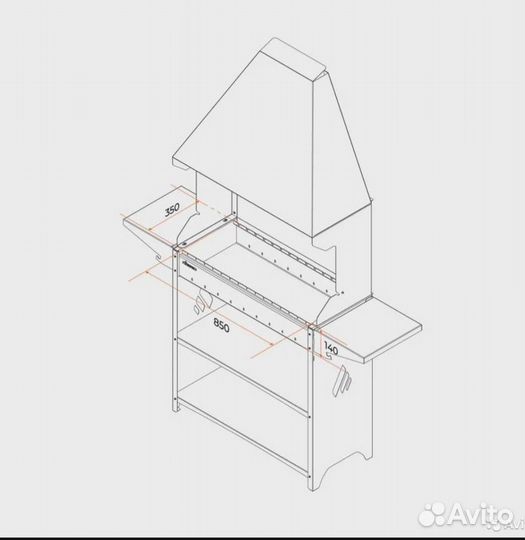 Мангал gratarzont гратар
