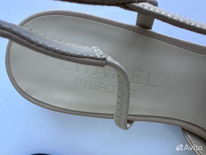 Туфли Slingback chanel 38 оригинал