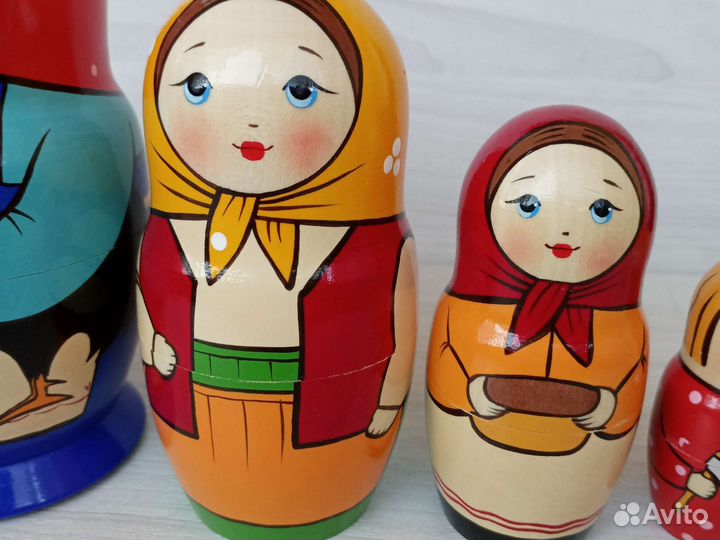 Матрешка (5 шт), авторская