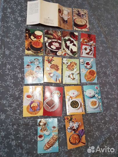 Открытки картинки с рецептами СССР