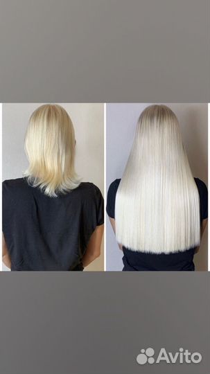 Наращивание волос коррекция