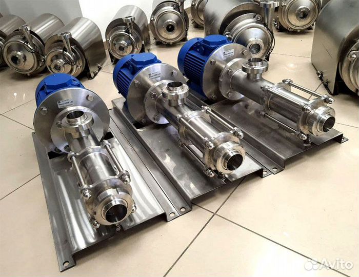 Насос винтовой пищевой онв