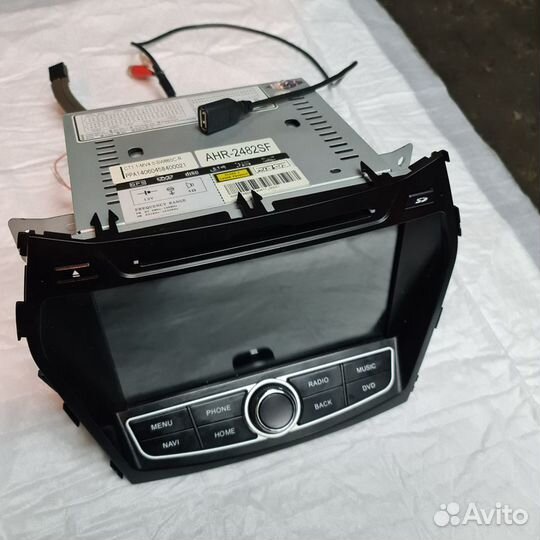 Магнитола для Hyundai Santa Fe 2014