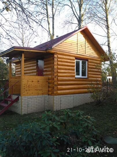 Баня 3*4м из бревна