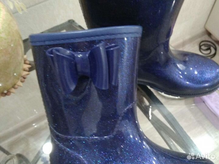 Сапоги резиновые утепленые Кари
