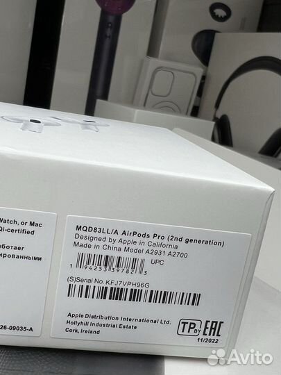 Беспроводные наушники Apple AirPods Pro 2