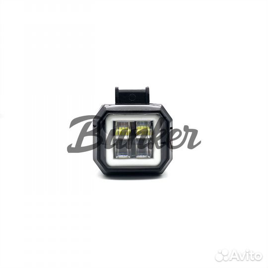 Светодиодная LED фара + дхо 20W