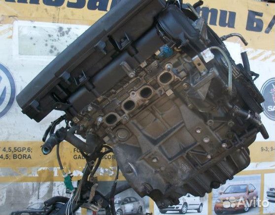 Двигатель Ford Fiesta 5 fyja 1.6 бензин 2004