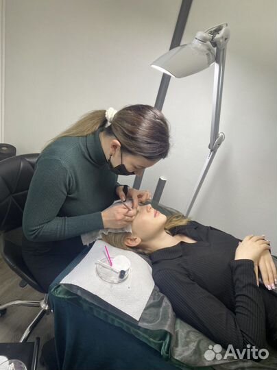 Обучение на ламинирование ресниц