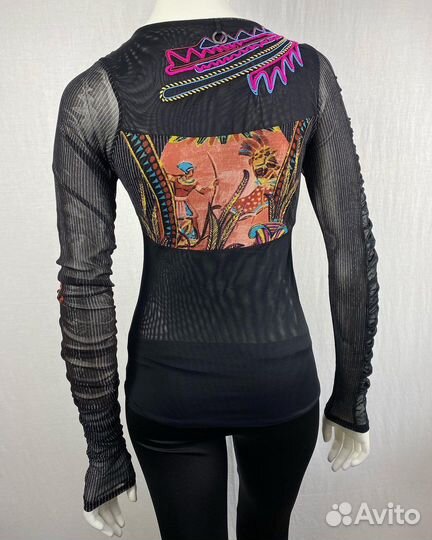 Лонгслив сетка, mesh top, yk2, barbi