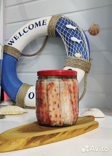 Мясо Камчатского краба