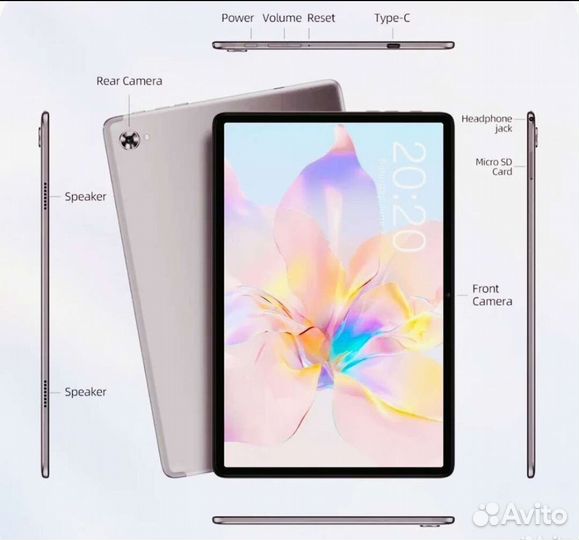 Новые Планшеты Teclast P40 Hd 6/128Gb(Sim)