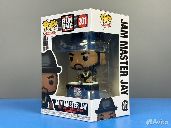 Funko Pop Rocks 201 Jam Master Jay (Run-DMC)