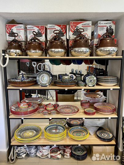 Тарелка керамическая глина