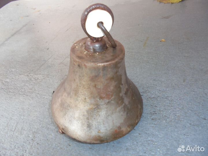Старин колокол Д12 см вес 840 г Элект колок-звон