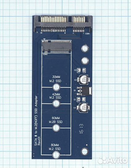 Переходник SATA на M.2 (ngff) SSD 056965