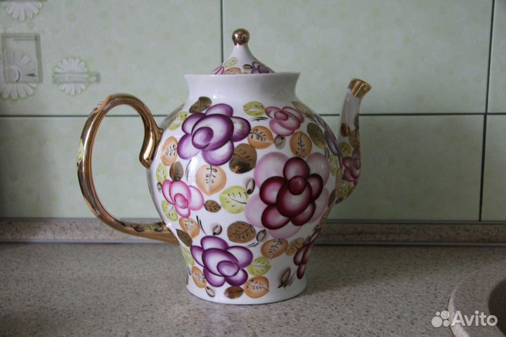 Чайник и заварник Прокопьевский Фарфор