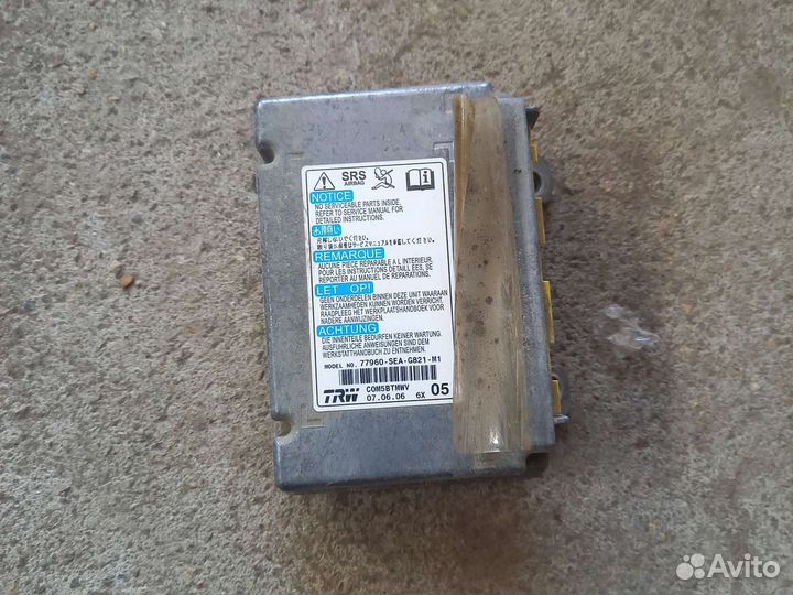 Honda Accord 7 блок SRS рестайлинг