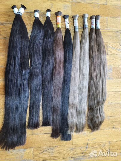 Волосы для наращивания срез премиум