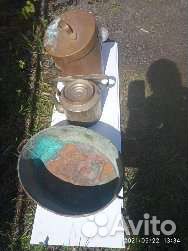 Посуда медная 19 век