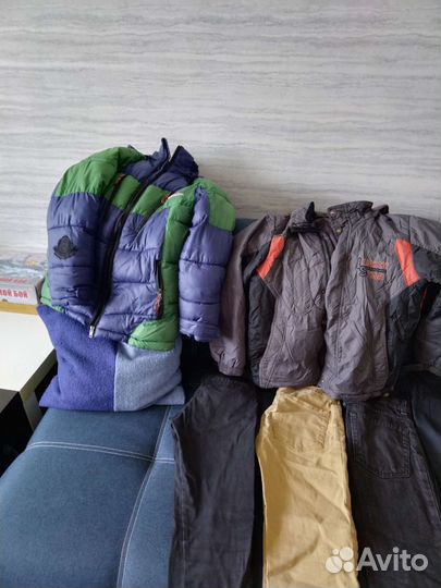 Пакет вещей для мальчика 128 134