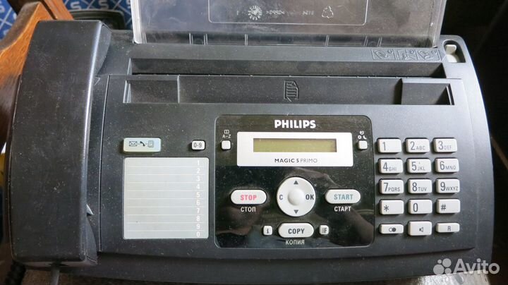 Стационарный телефон с факсом