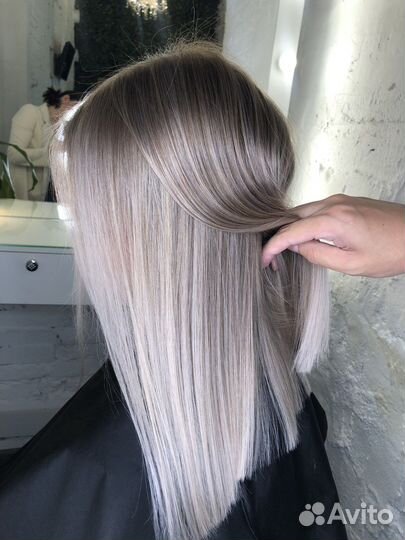 Сложное окрашивание волос