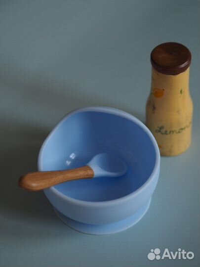 Силиконовая тарелка детская