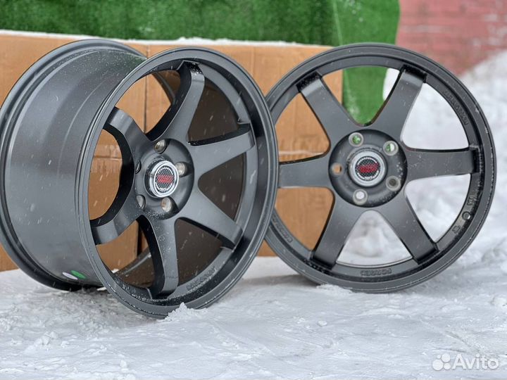 Диски разноширокие Rays TE37 для BMW r18