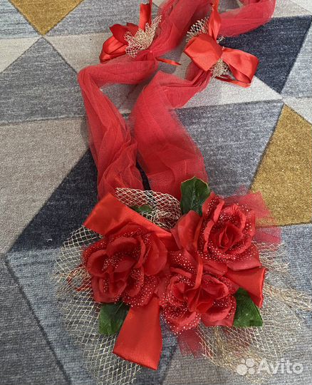 Свадебные украшения на машину продажа