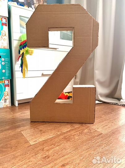 Цифра 2 на день рождения