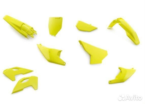 Комплект пластика желтого Husqvarna TC/FC/FX/TX