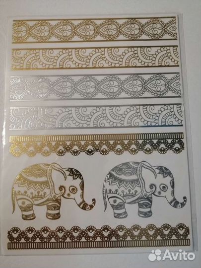 Переводные временные татуировки